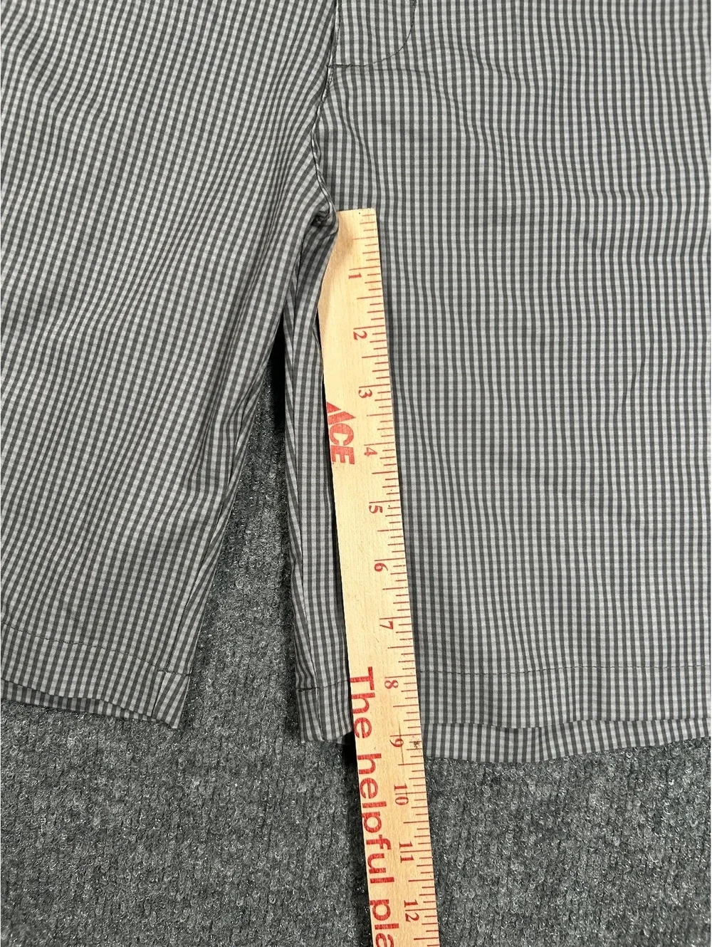 Adidas Men's Checked Golf Shorts Size 30